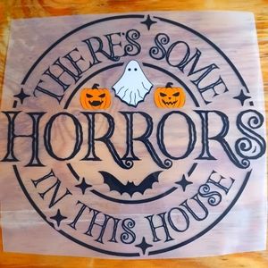 Horrors in this house dtf transfer